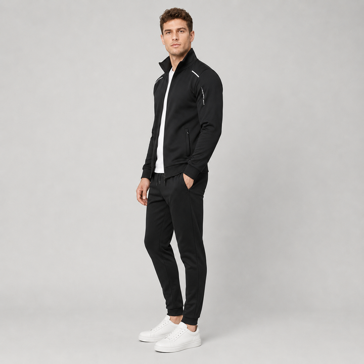 Lucas | Survêtement Homme Col Montant Zip