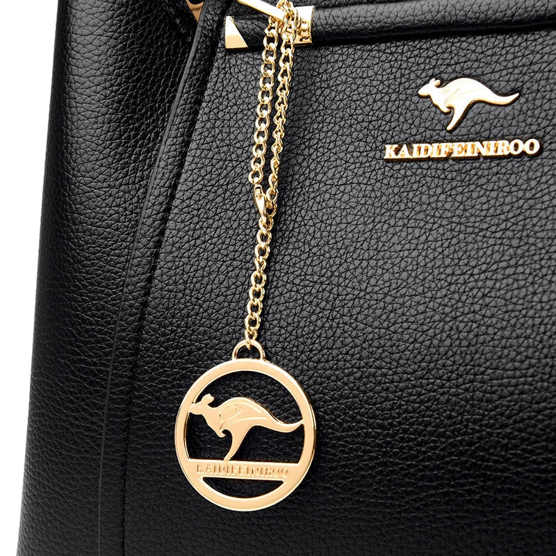 Chloé | Sac Cabas Cuir Noir Bandoulière Femme