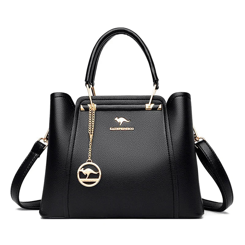Chloé | Sac Cabas Cuir Noir Bandoulière Femme