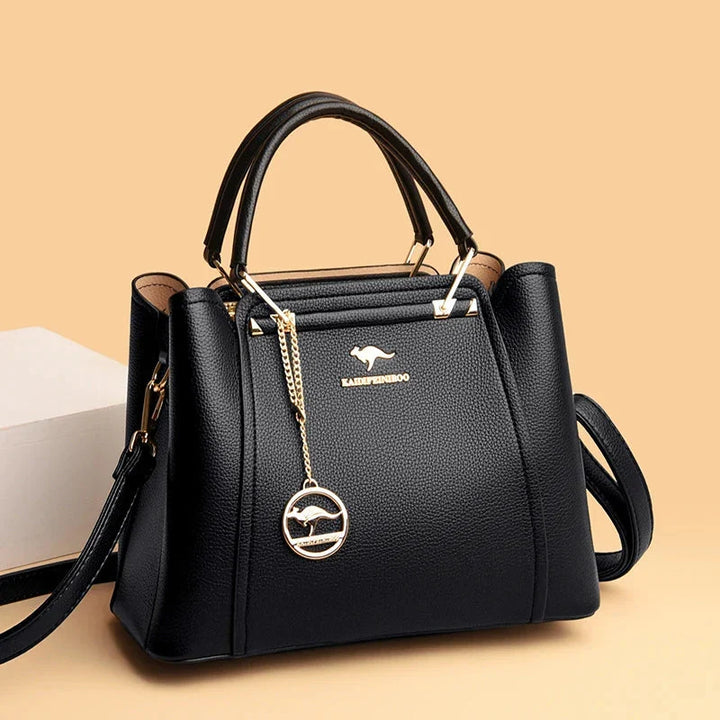 Chloé | Sac Cabas Cuir Noir Bandoulière Femme