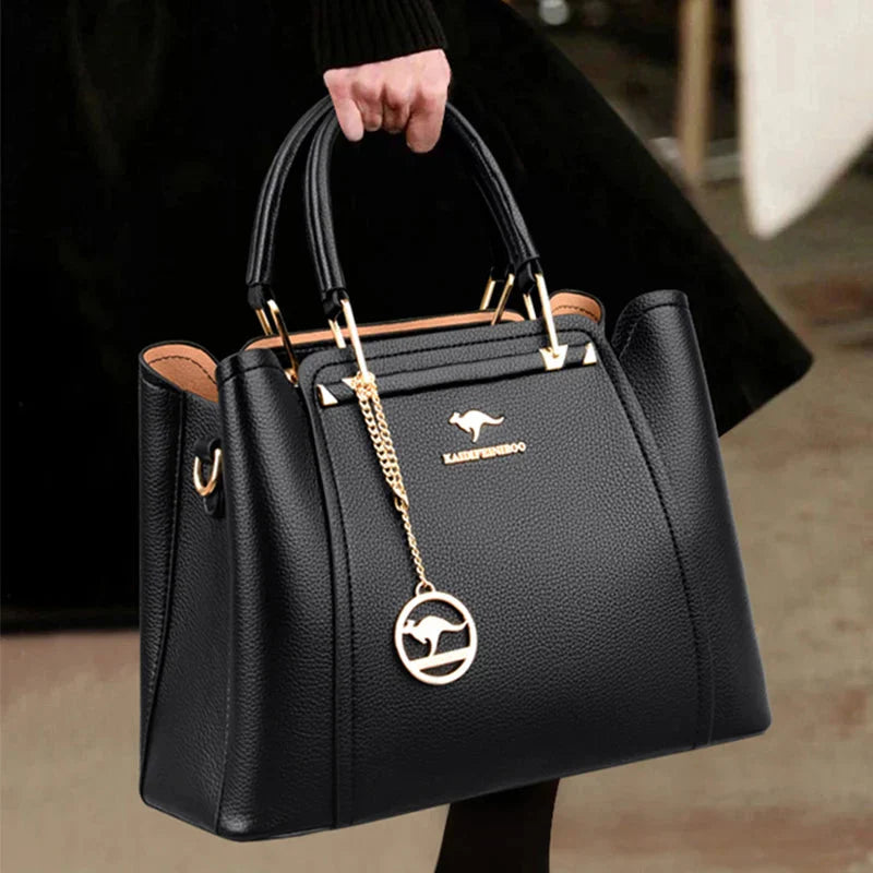 Chloé | Sac Cabas Cuir Noir Bandoulière Femme
