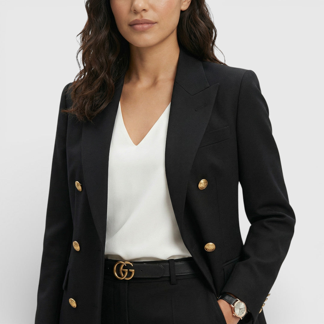 Clara | Blazer Femme Vêtements Double Boutonnage