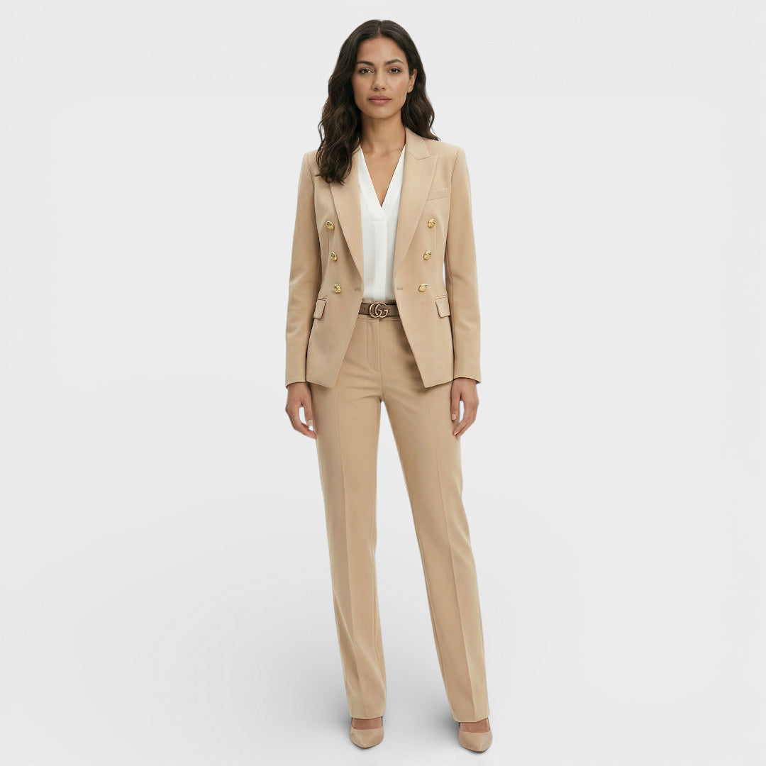 Clara | Blazer Femme Vêtements Double Boutonnage