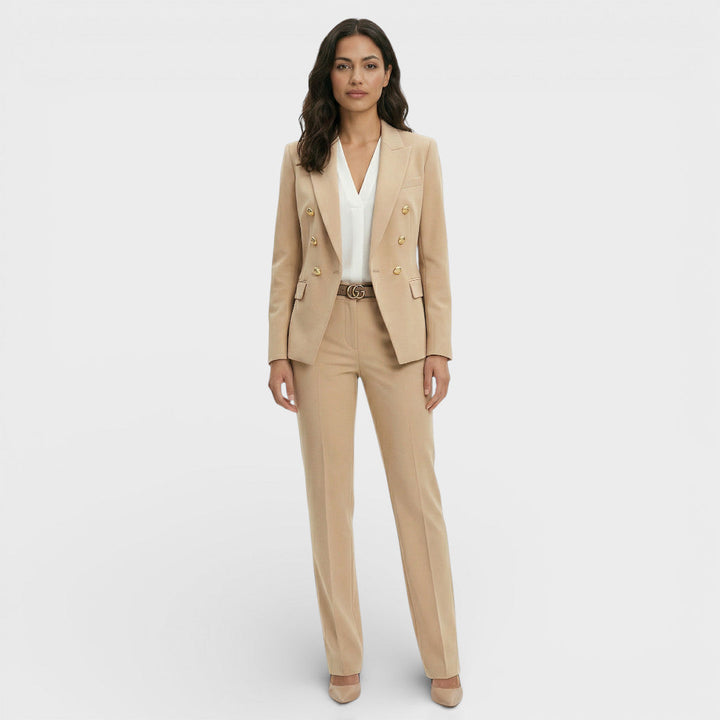 Clara | Blazer Femme Vêtements Double Boutonnage