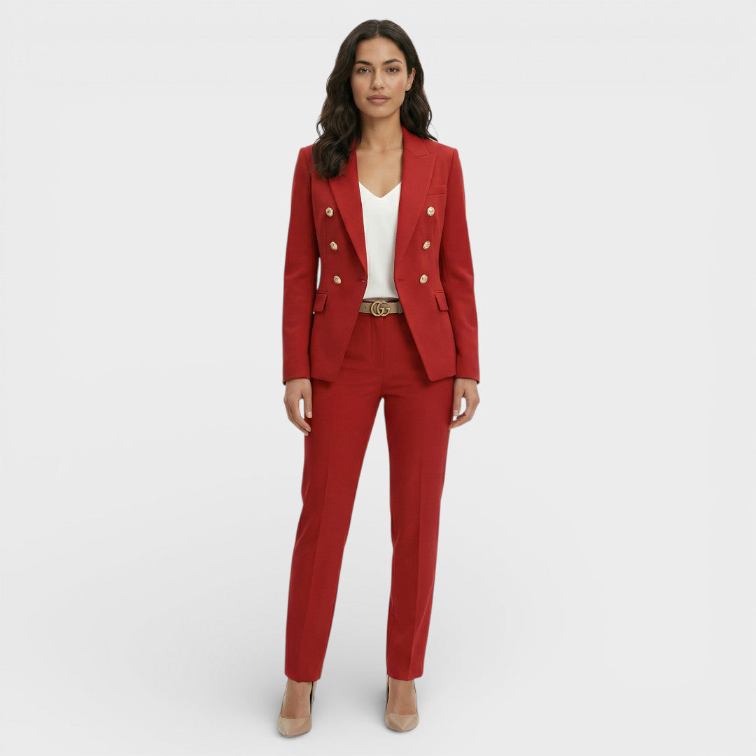 Clara | Blazer Femme Vêtements Double Boutonnage