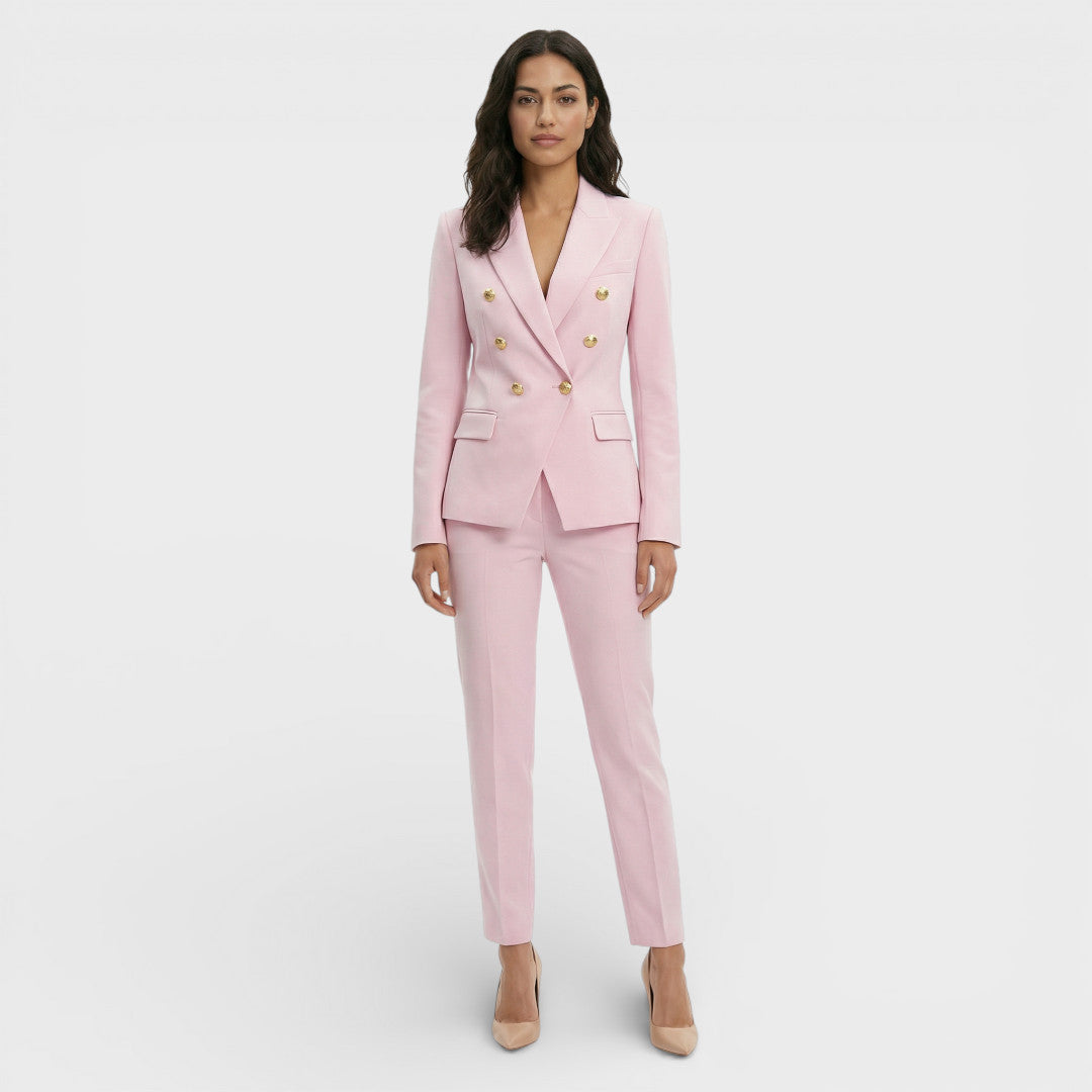 Clara | Blazer Femme Vêtements Double Boutonnage