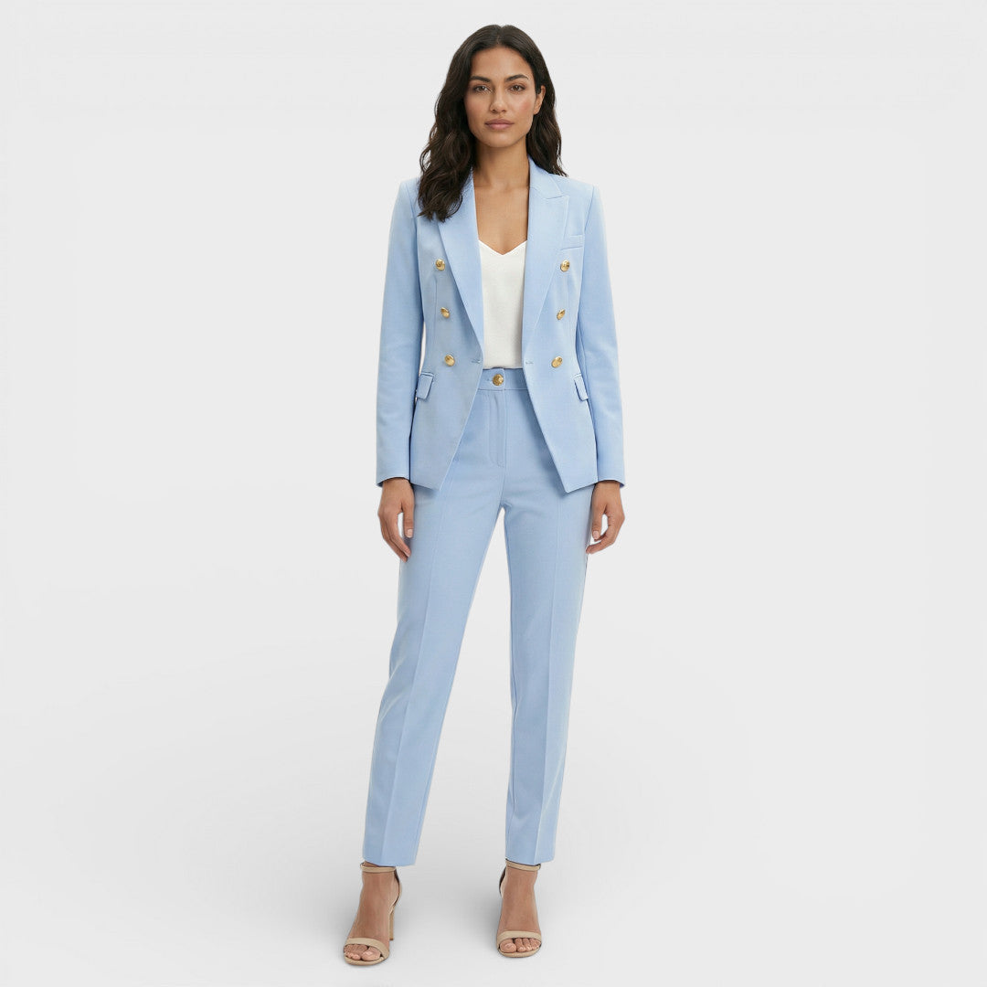 Clara | Blazer Femme Vêtements Double Boutonnage