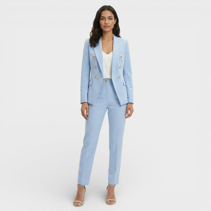 Clara | Blazer Femme Vêtements Double Boutonnage