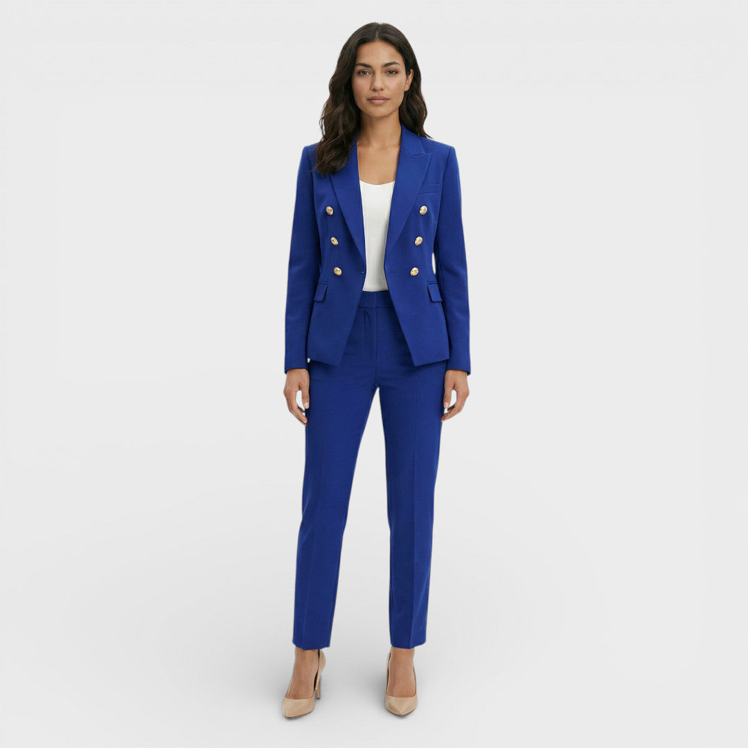 Clara | Blazer Femme Vêtements Double Boutonnage