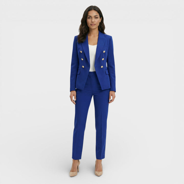 Clara | Blazer Femme Vêtements Double Boutonnage