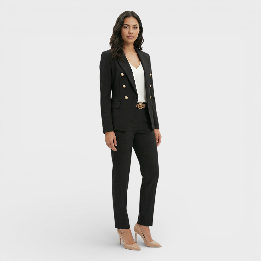 Clara | Blazer Femme Vêtements Double Boutonnage