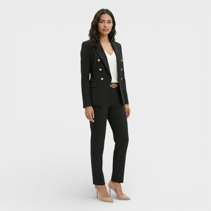 Clara | Blazer Femme Vêtements Double Boutonnage