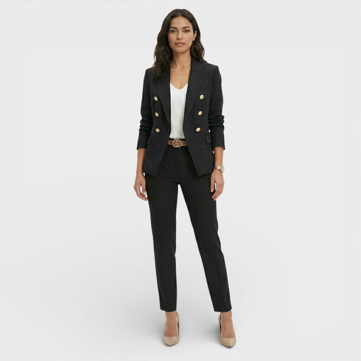 Clara | Blazer Femme Vêtements Double Boutonnage