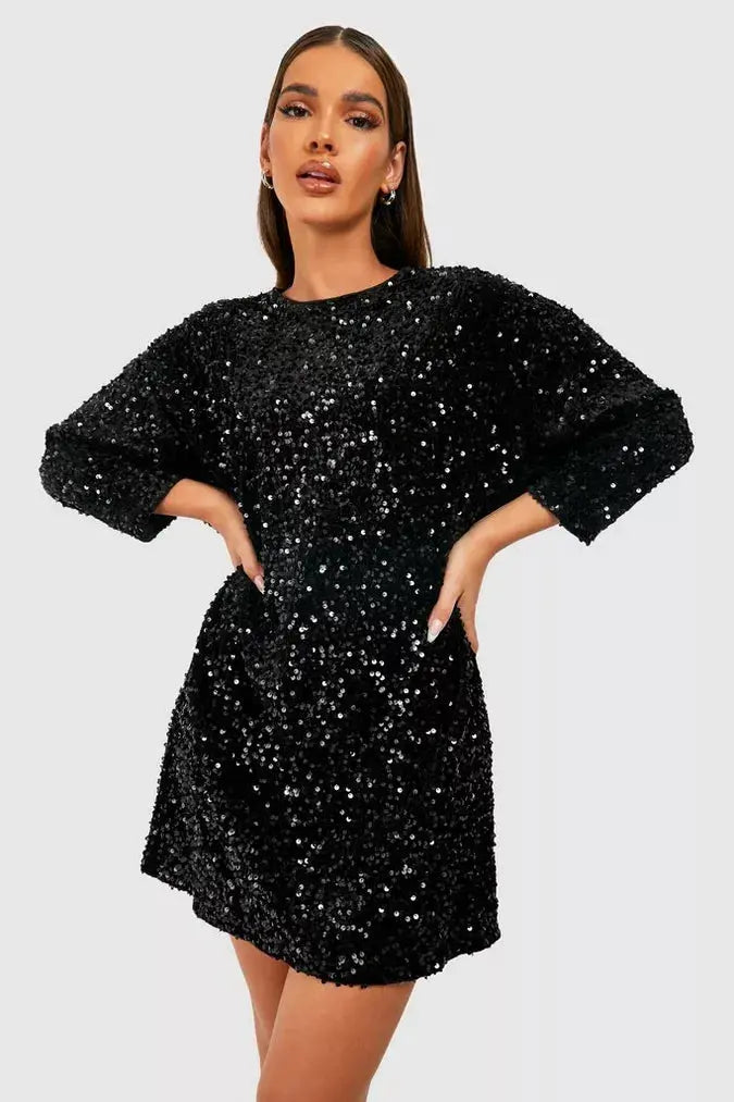 Clara | Robe Courte Blanche Manches Cloche