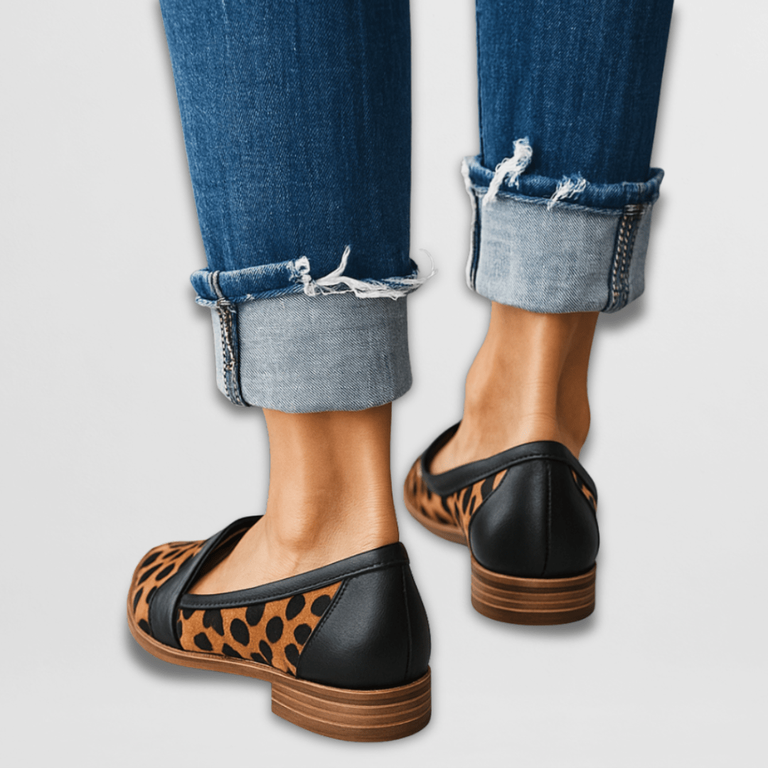 Clémence | Mocassin Femme Pointu en Daim