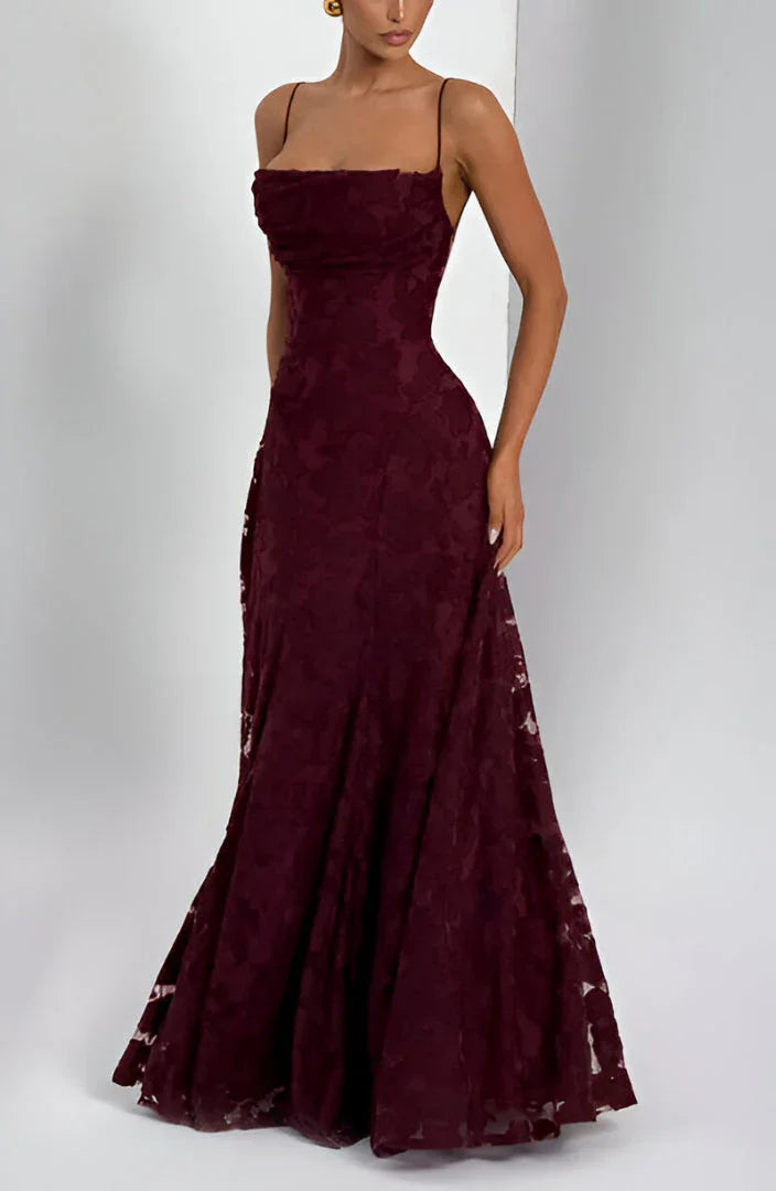 Coralie | Robe de Mariée Longue Fleurie Blanche