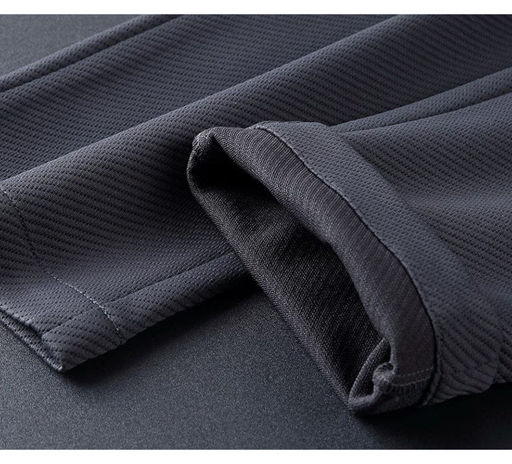 Damien | Survêtement Homme Noir Zippé Col Montant