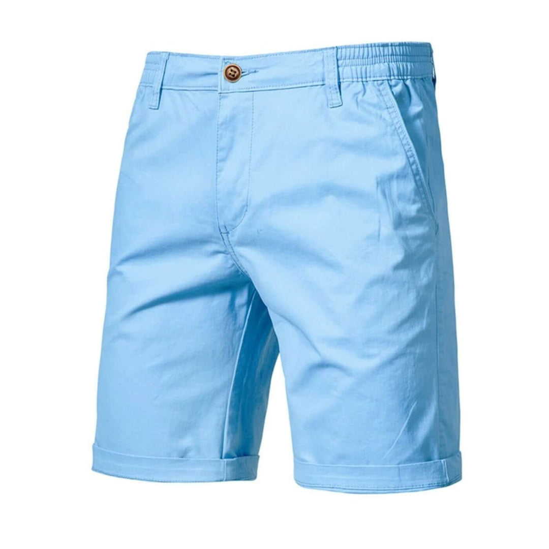 David | Short Chino Homme Bleu Ciel