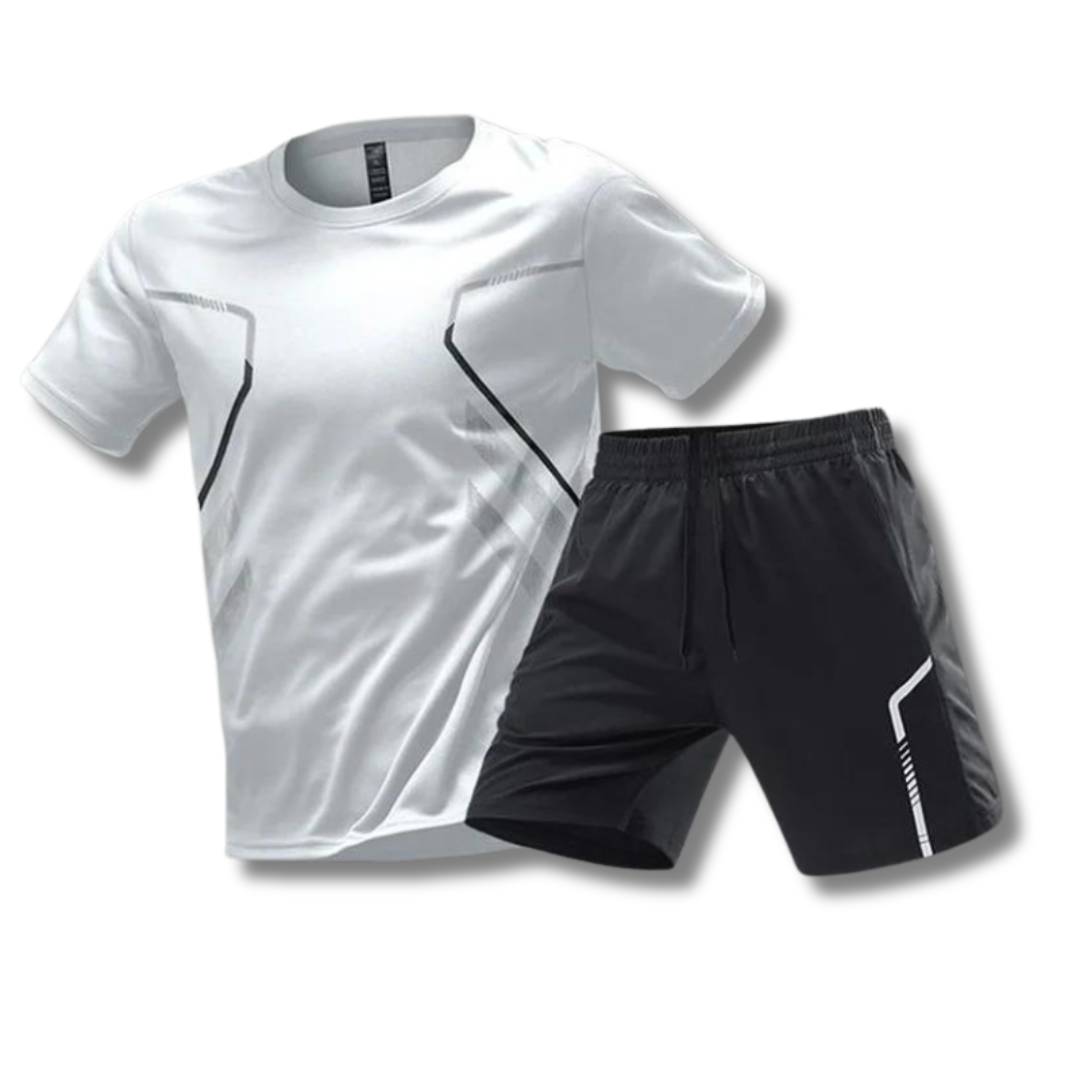 Dylan | Ensemble Sportif Homme T-Shirt Short Noir