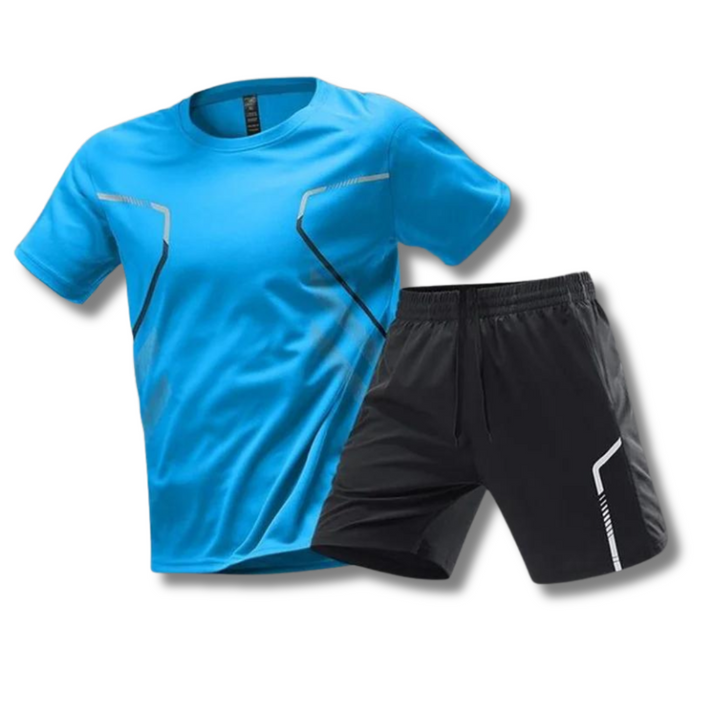 Dylan | Ensemble Sportif Homme T-Shirt Short Noir