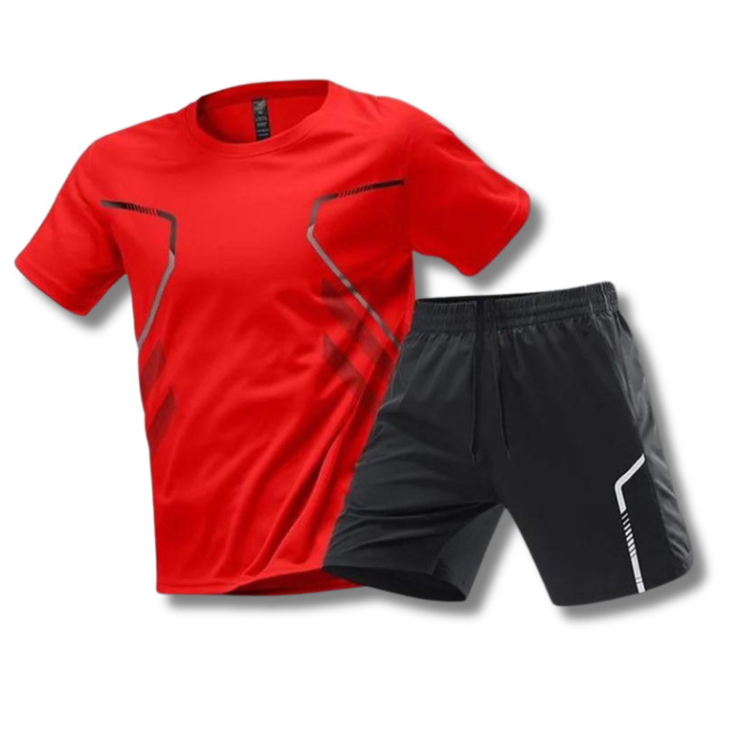 Dylan | Ensemble Sportif Homme T-Shirt Short Noir