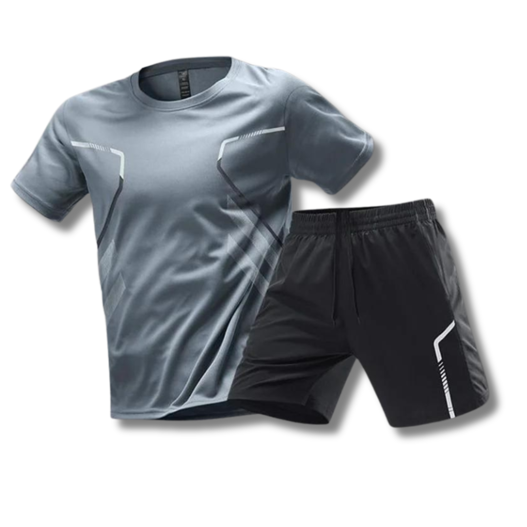 Dylan | Ensemble Sportif Homme T-Shirt Short Noir