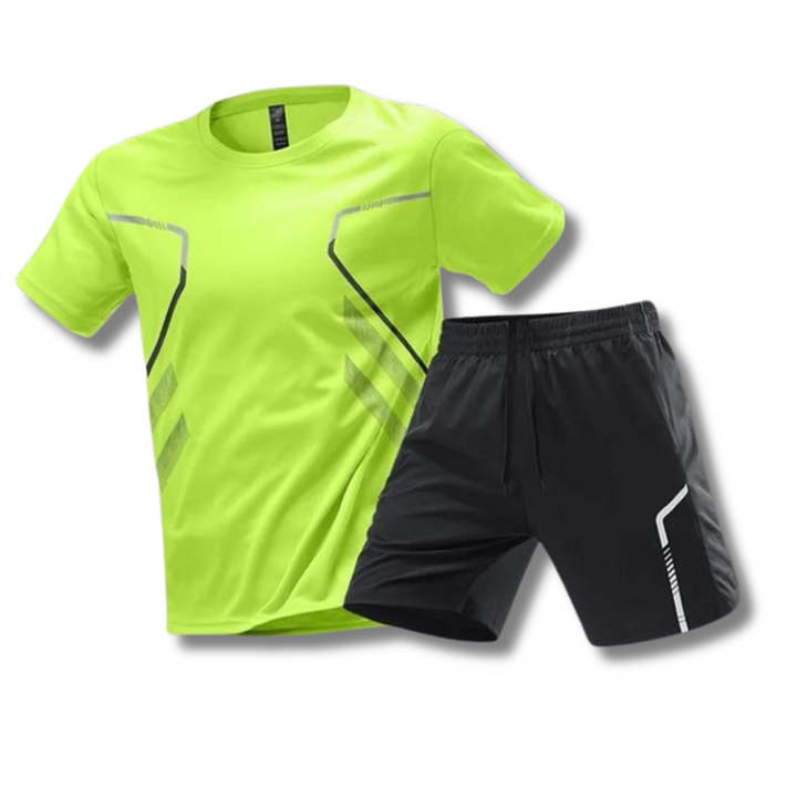 Dylan | Ensemble Sportif Homme T-Shirt Short Noir