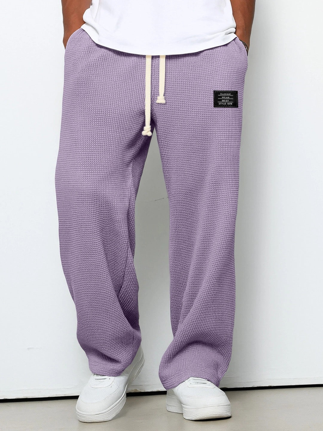 Dylan | Pantalon Jogging Homme Large Bleu Clair