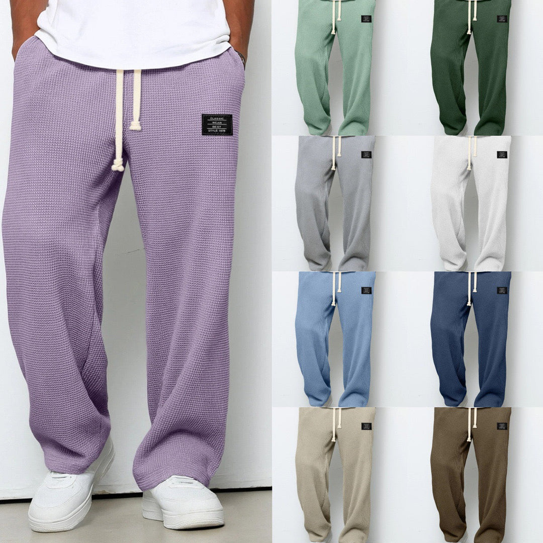 Dylan | Pantalon Jogging Homme Large Bleu Clair