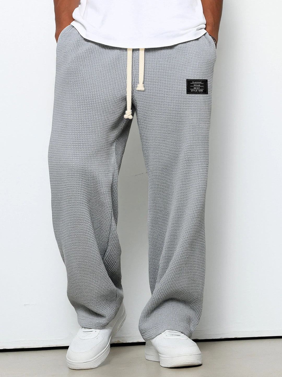 Dylan | Pantalon Jogging Homme Large Bleu Clair