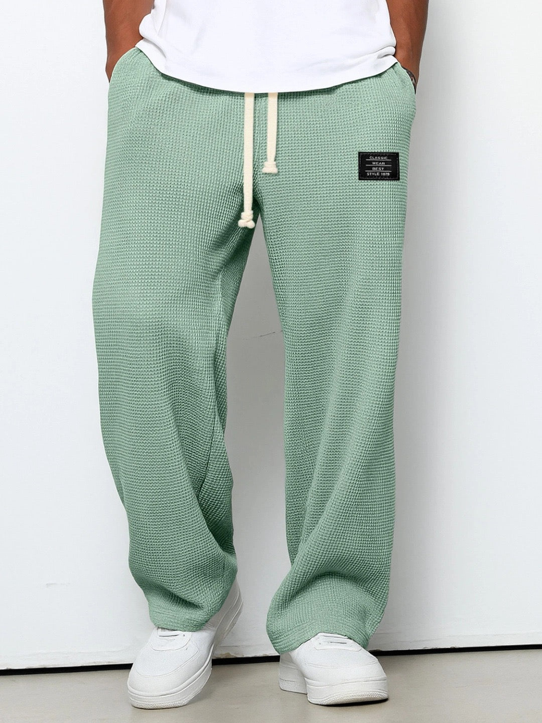 Dylan | Pantalon Jogging Homme Large Bleu Clair