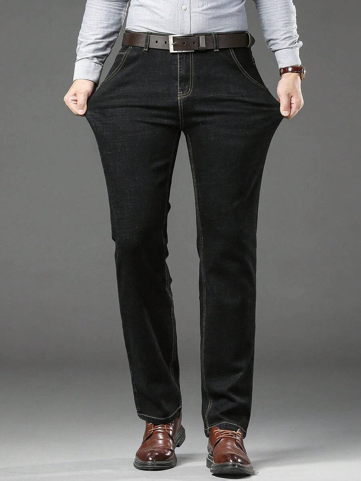 Edouard | Jean Droit Homme en Denim Bleu