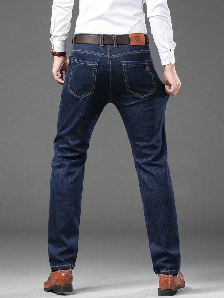 Edouard | Jean Droit Homme en Denim Bleu
