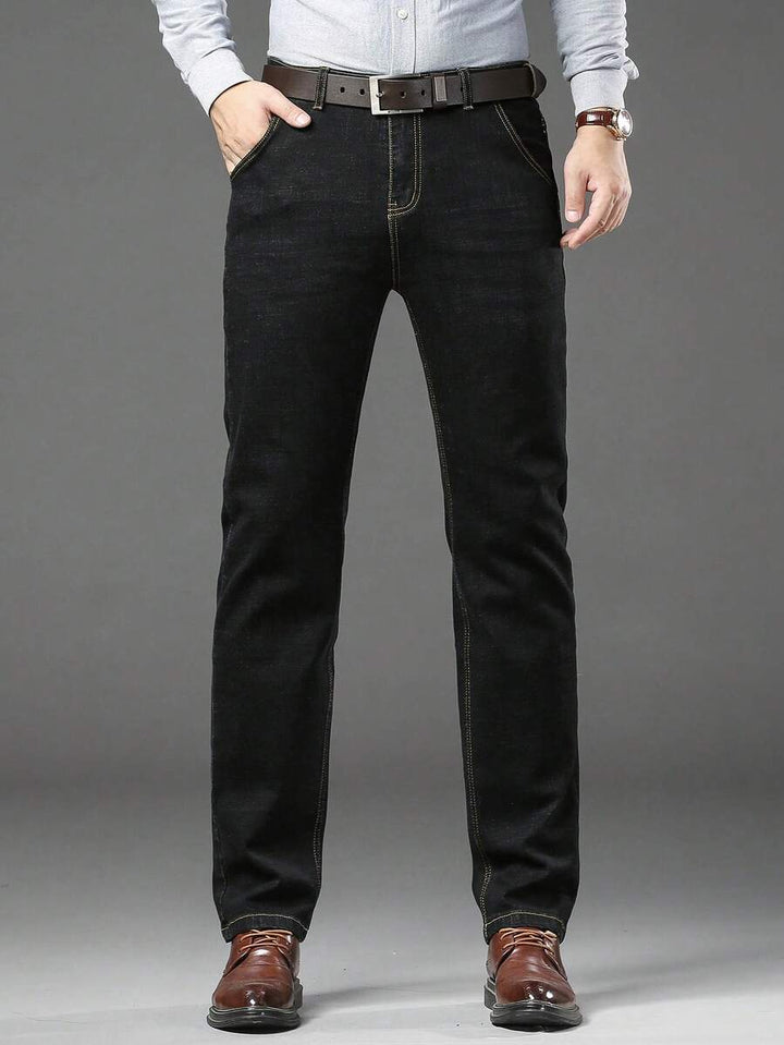 Edouard | Jean Droit Homme en Denim Bleu