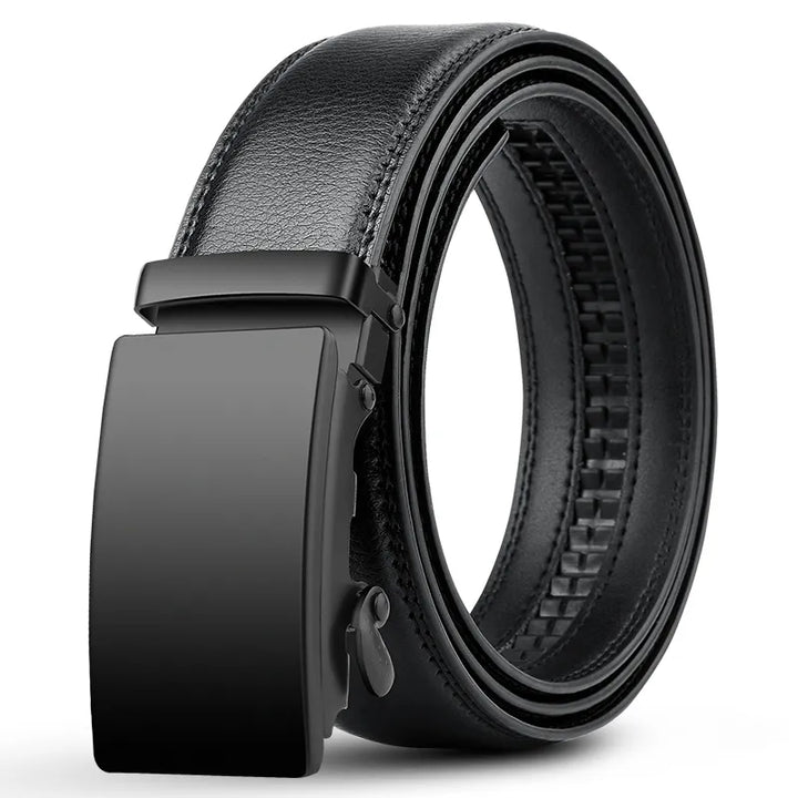 Elliot | Ceinture Cuir Noir Boucle Automatique