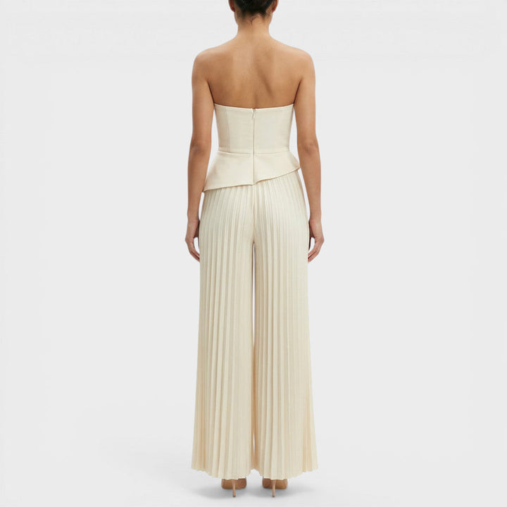 Émilie | Combinaison Pantalon Plissé Femme