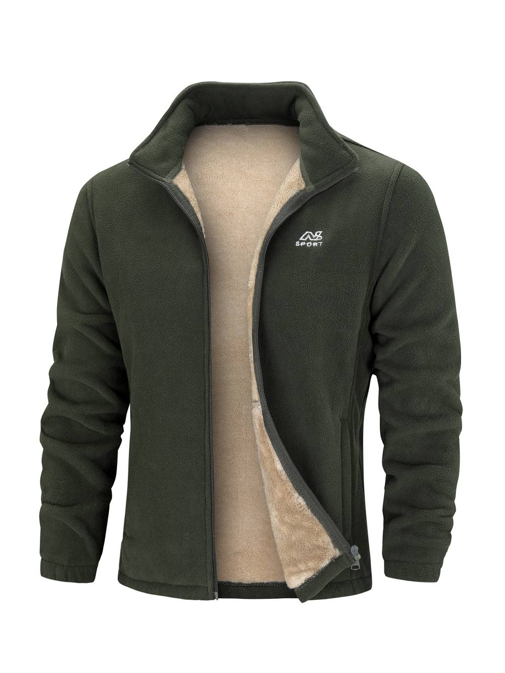 Yann | Veste Polaire Homme Col Montant