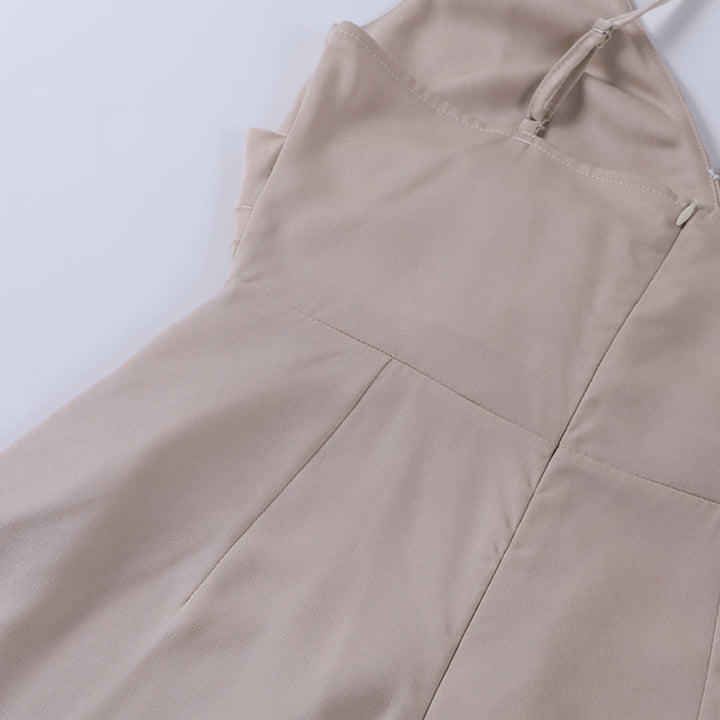 Floriane | Robe Longue Portefeuille Fendue Mousseline Vert Sauge