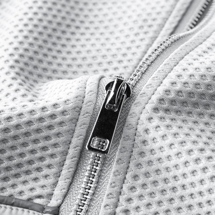 François | Ensemble Jogging Homme Gris Zippé à Capuche