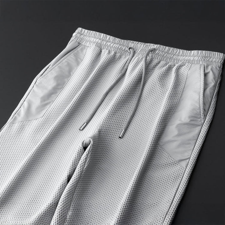 François | Ensemble Jogging Homme Gris Zippé à Capuche