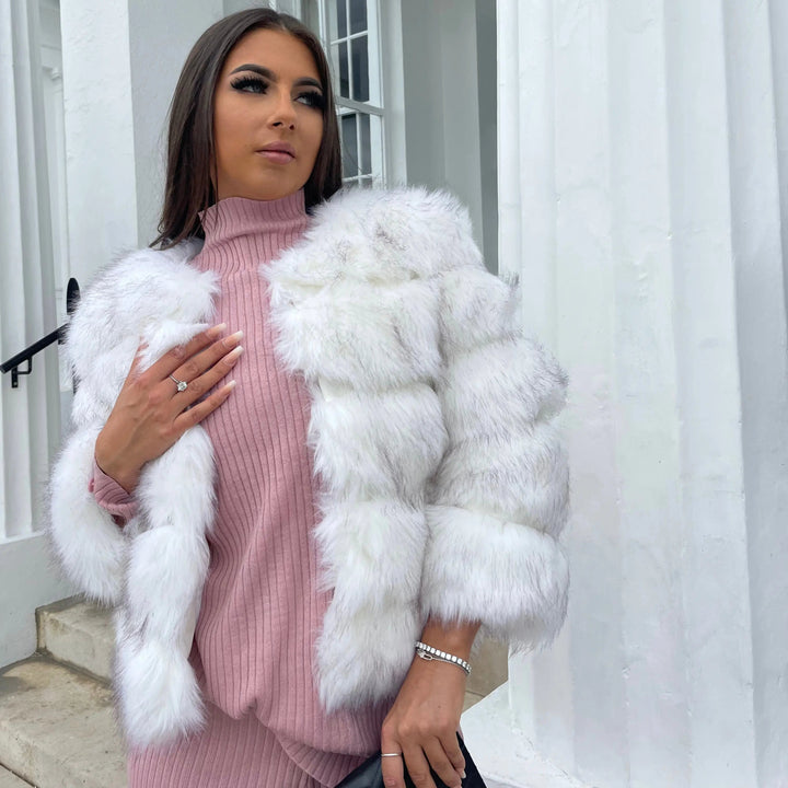 Clara | Veste en Fausse Fourrure Courte Femme