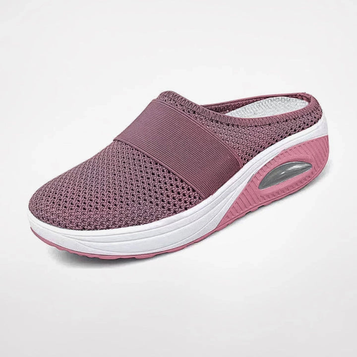 Héloïse | Basket Femme Mule Compensée Air Cushion Mesh
