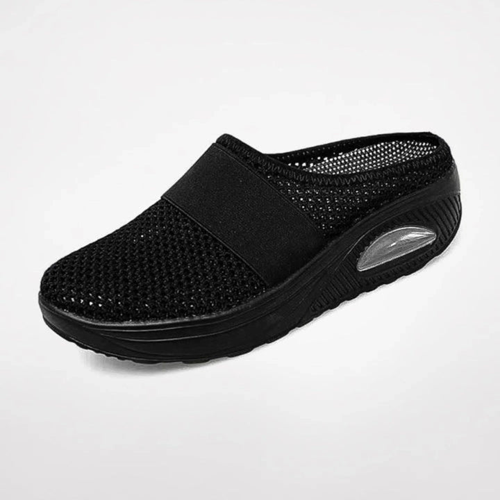 Héloïse | Basket Femme Mule Compensée Air Cushion Mesh