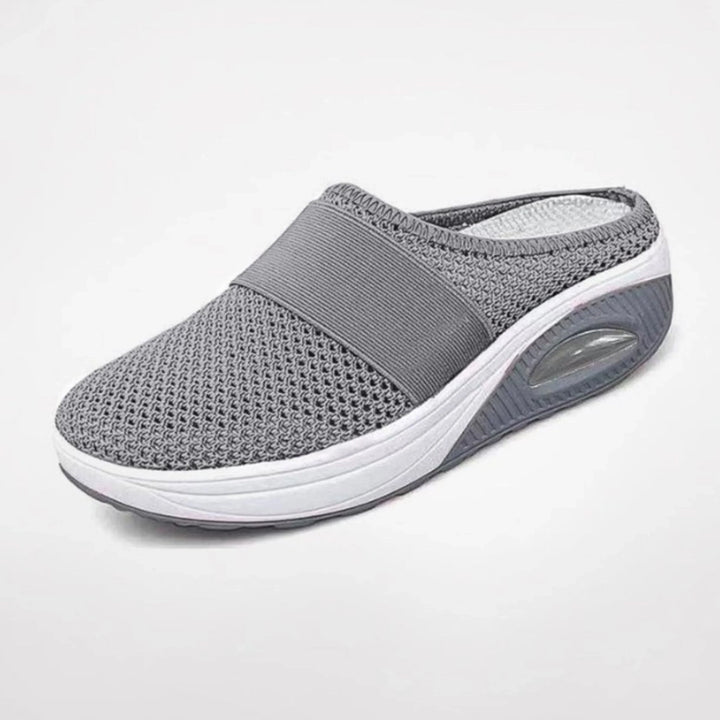 Héloïse | Basket Femme Mule Compensée Air Cushion Mesh