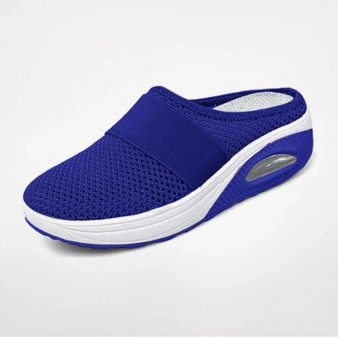 Héloïse | Basket Femme Mule Compensée Air Cushion Mesh