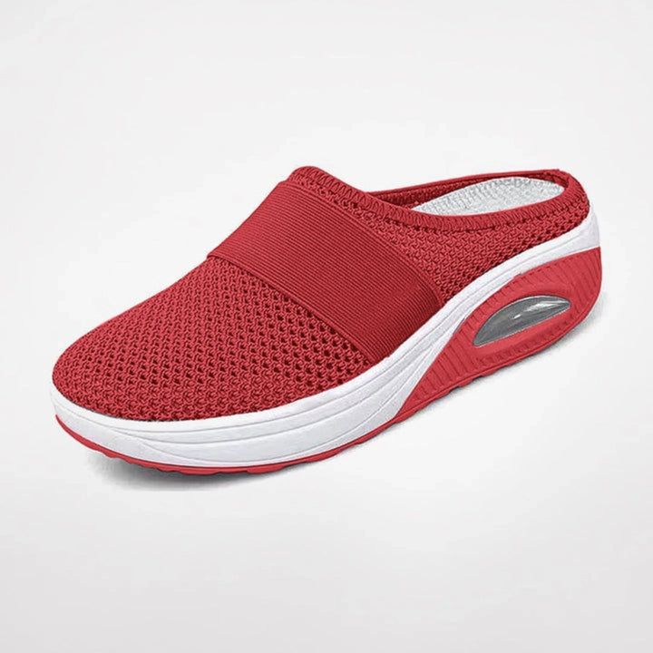 Héloïse | Basket Femme Mule Compensée Air Cushion Mesh