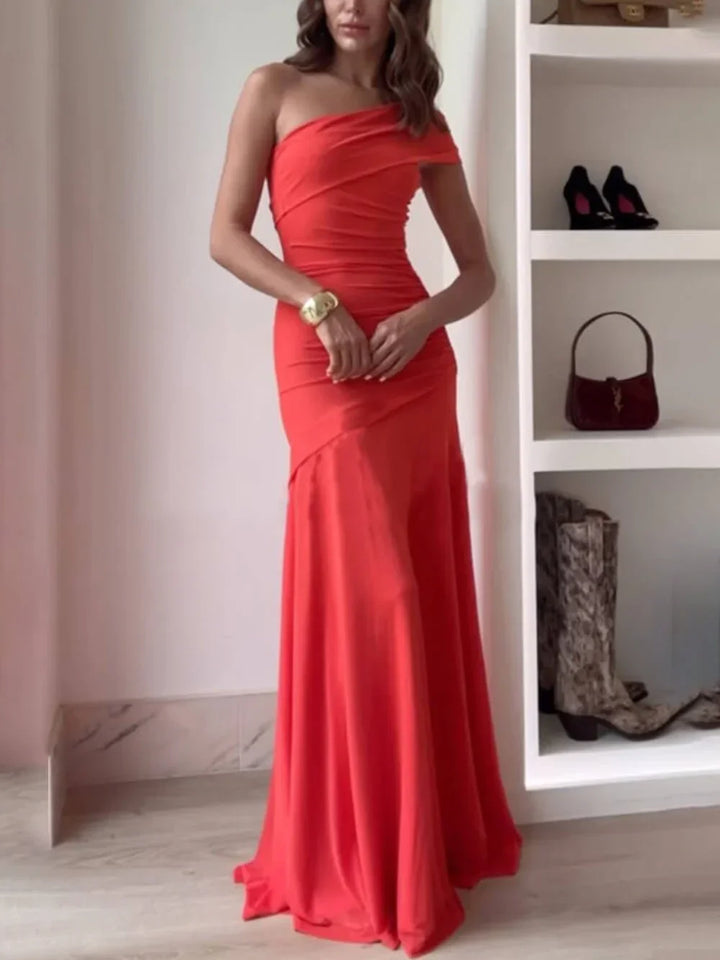 Héloïse | Robe de Soirée Longue Drapée