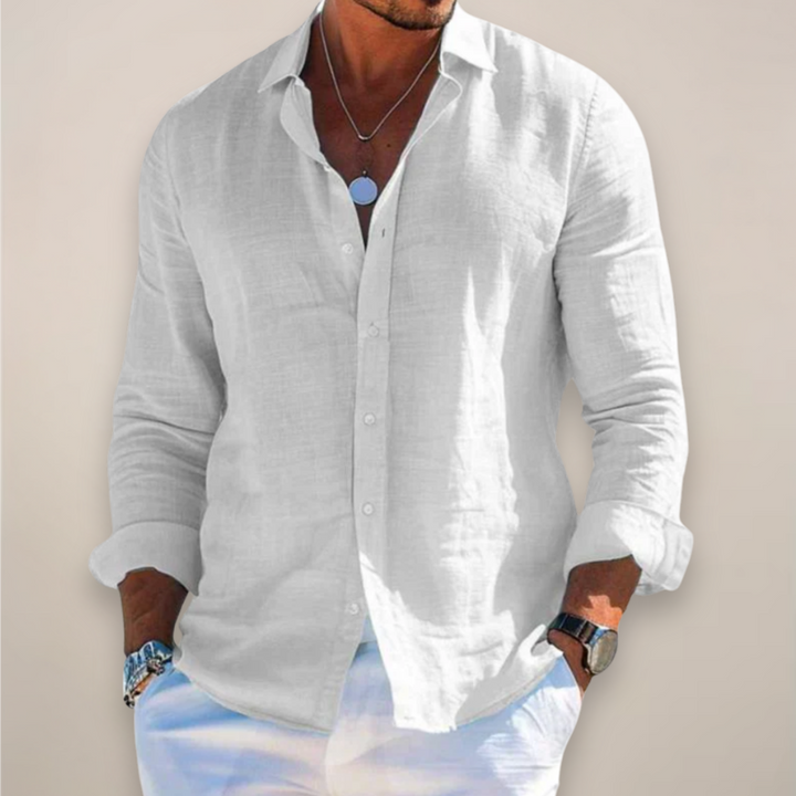Hugo | Chemise Homme Lin Manches Longues
