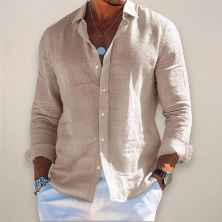 Hugo | Chemise Homme Lin Manches Longues