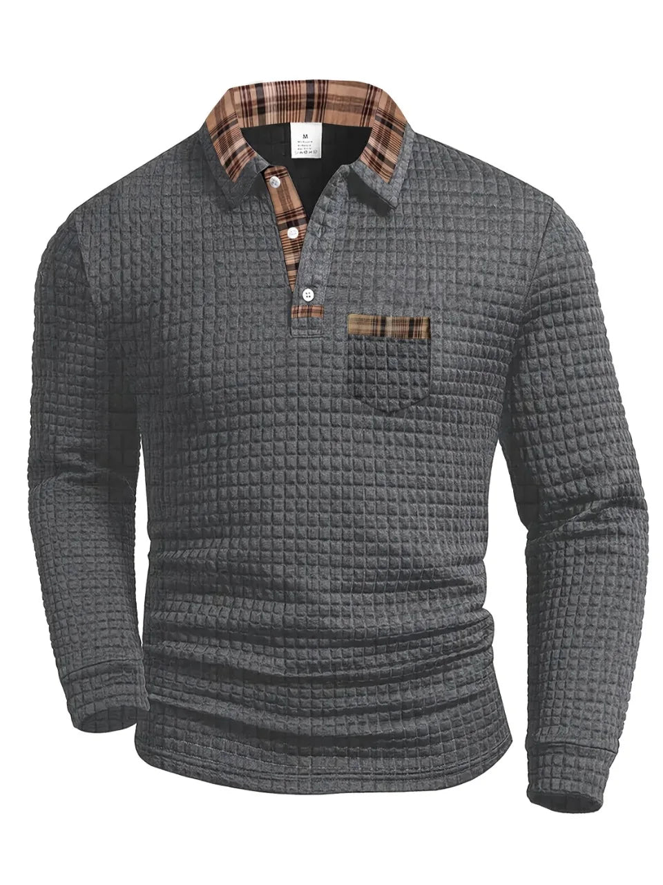 Hugo | Polo Homme Manches Longues Col Chemise